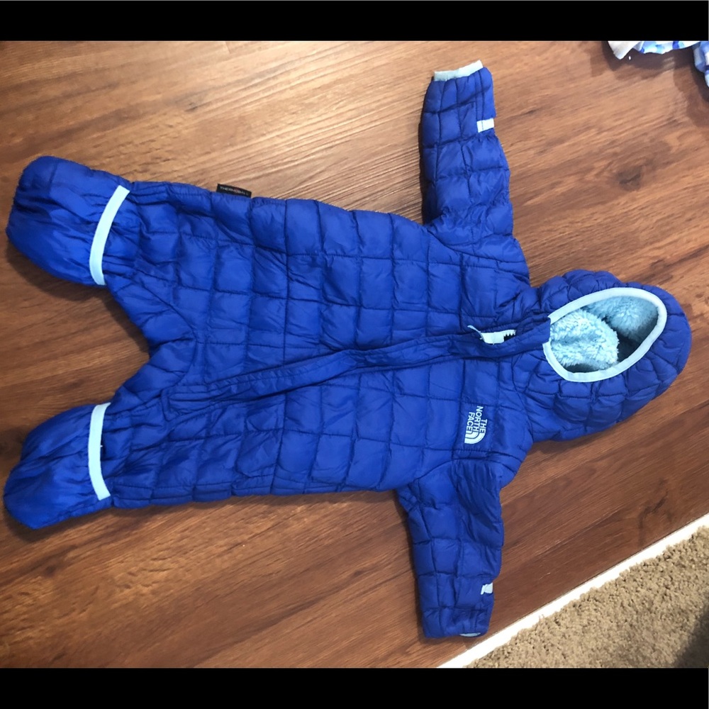 Infant north face snowsuit